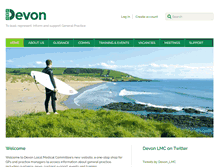 Tablet Screenshot of devonlmc.org